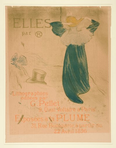 Cartaz do Frontispício para de Henri de Toulouse Lautrec