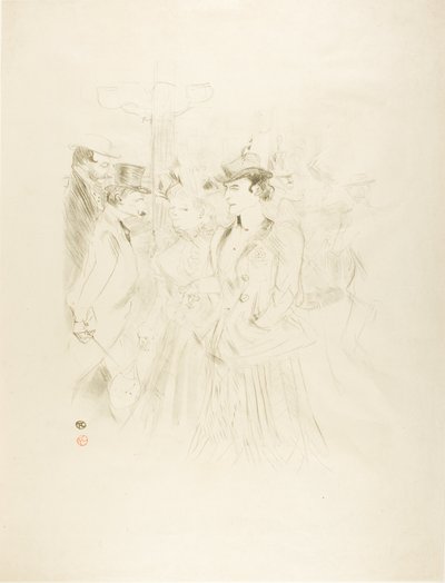 Passeio de Henri de Toulouse Lautrec