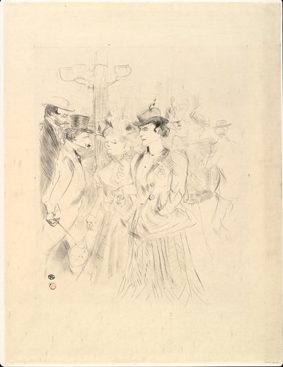 Promenur de Henri de Toulouse Lautrec