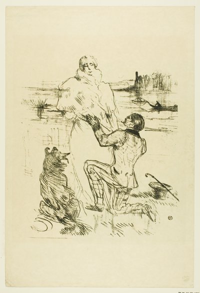 Proposta (primeira placa) de Henri de Toulouse Lautrec