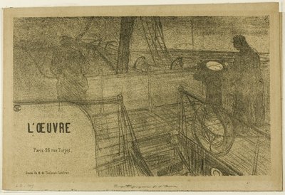 Prospeto-Programa da Obra de Henri de Toulouse Lautrec