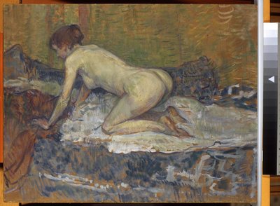 Ruivo-de-cabeça-vermelha, 1897 de Henri de Toulouse Lautrec