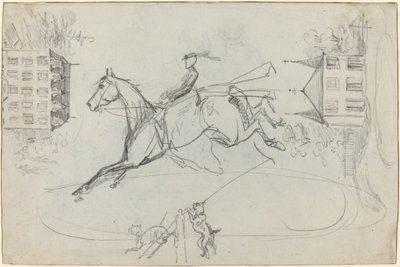 Folha de Esboços, c. 1881. de Henri de Toulouse Lautrec