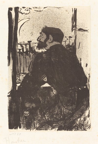 Noite sem dormir Nuit Blanche, 1893. de Henri de Toulouse Lautrec