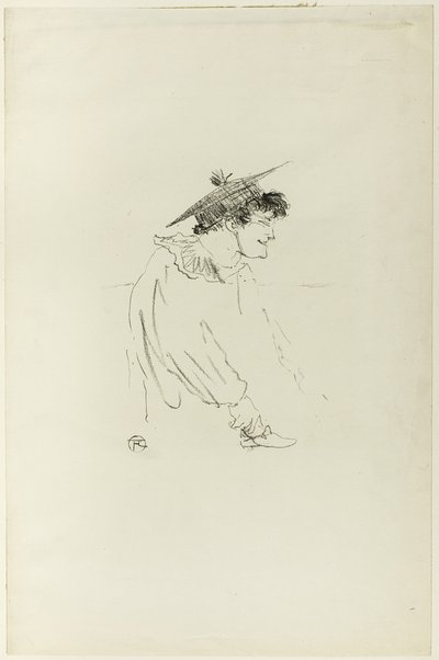 Garota Inglesa Pequena (Miss Dolly) de Henri de Toulouse Lautrec