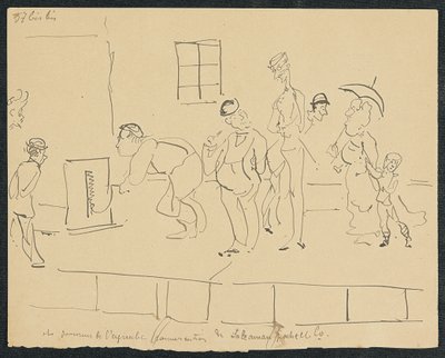 Untergang, 1881 von Henri de Toulouse Lautrec