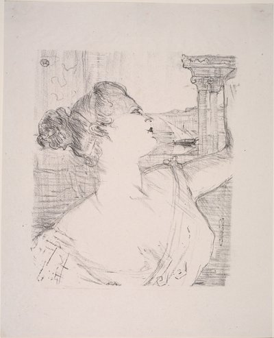 Sybil Sanderson de Henri de Toulouse Lautrec