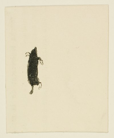 Tailpiece de At the Foot of Sinai de Henri de Toulouse Lautrec