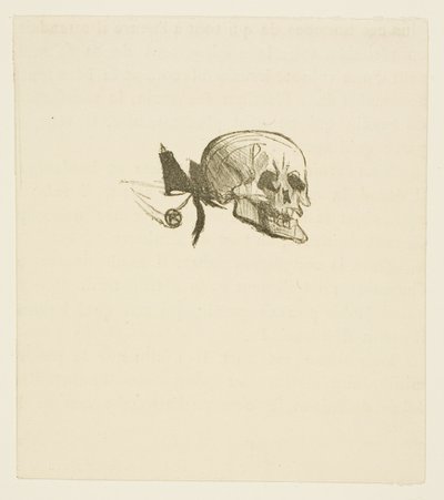 Tailpiece de At the Foot of Sinai de Henri de Toulouse Lautrec