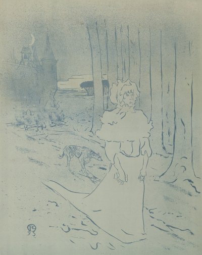 O sino de alarme, 1895 de Henri de Toulouse Lautrec