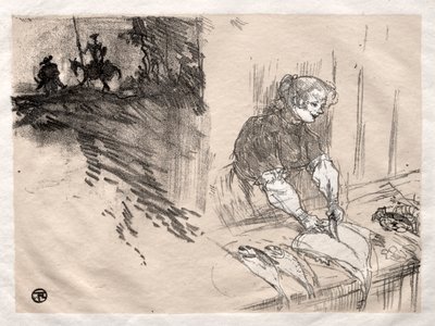 The Brief Joys: Cover, 1897. de Henri de Toulouse Lautrec