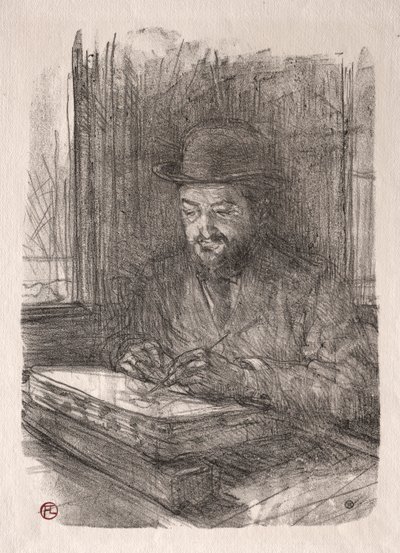O bom litógrafo de Henri de Toulouse Lautrec