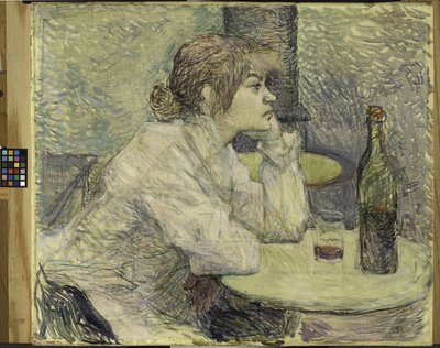 A ressaca (Suzanne Valadon) 1887-89 de Henri de Toulouse Lautrec