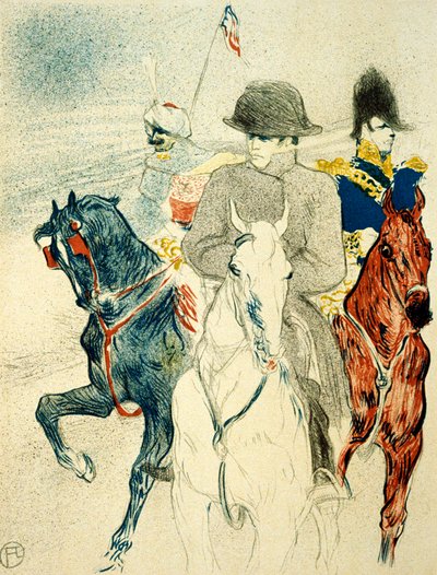 A História de Napoleão Rejeitei o design de um pôster para o livro, 1895. de Henri de Toulouse Lautrec