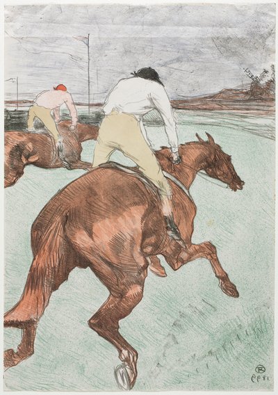 O jóquei de Henri de Toulouse Lautrec