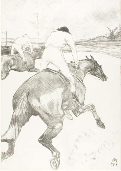 O jóquei de Henri de Toulouse Lautrec