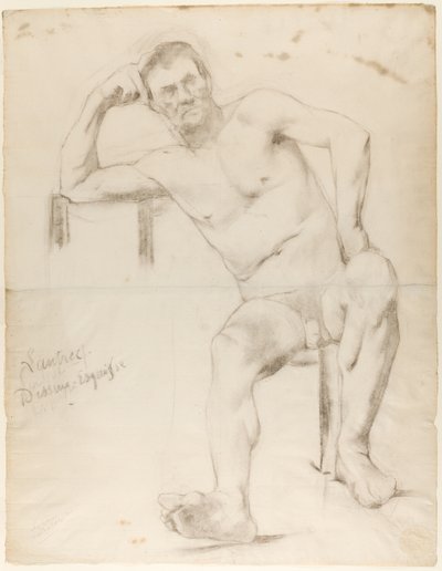 A modelo Nizzavena de Henri de Toulouse Lautrec