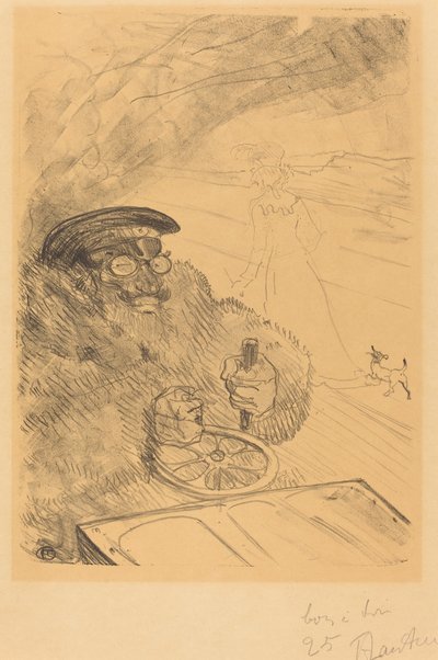 O Motorista de Henri de Toulouse Lautrec