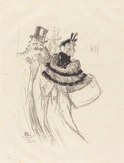 Os velhos senhores de Henri de Toulouse Lautrec