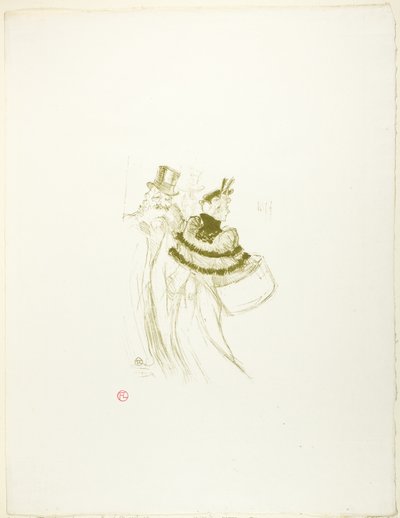 Os velhos senhores de Henri de Toulouse Lautrec