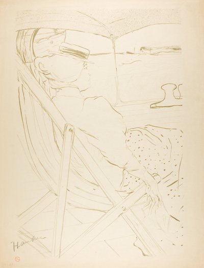 O Passageiro na Cabine 54—Um Cruzeiro de Henri de Toulouse Lautrec