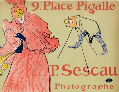 O Fotógrafo Sescau O Fotógrafo Sescau, 1894., 1894. de Henri de Toulouse Lautrec
