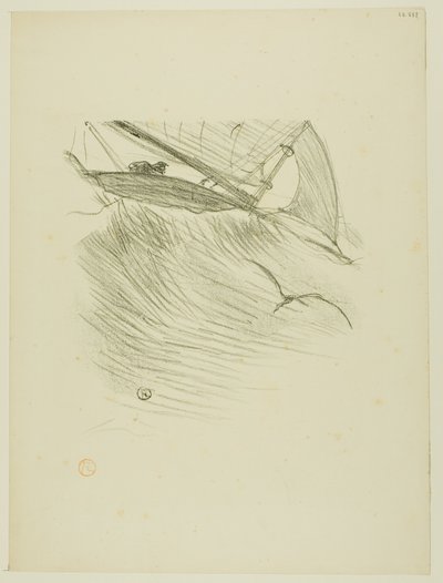 As andorinhas do mar, de Melodies de Désiré Dihau de Henri de Toulouse Lautrec
