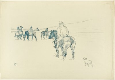 O treinador de Henri de Toulouse Lautrec