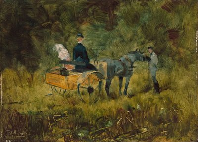 A Armadilha, 1880. de Henri de Toulouse Lautrec
