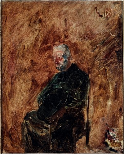 O eclesiástico. Pintura de Henri de Toulouse-Lautrec (Toulouse Lautrec de Henri de Toulouse Lautrec