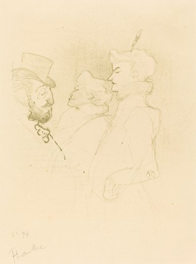 Por que não?... Uma vez não é um hábito de Henri de Toulouse Lautrec