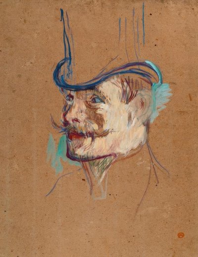 William Warrener no Moulin Rouge de Henri de Toulouse Lautrec