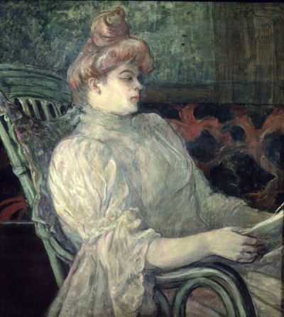 Leitura de Mulheres de Henri de Toulouse Lautrec