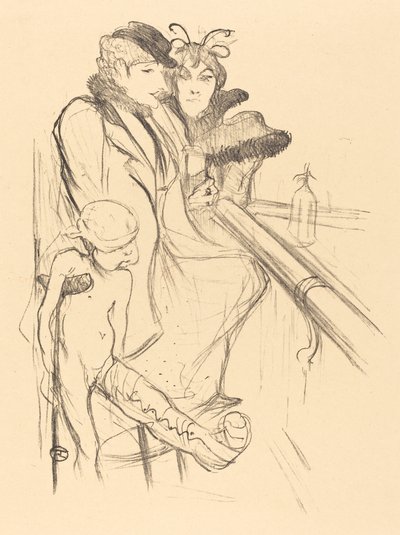 Eros Ferido (Eros vanné) de Henri de Toulouse Lautrec