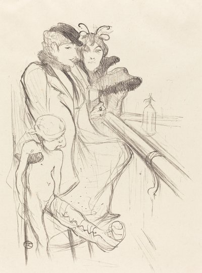 Ferido Eros Eros vanné, 1894. de Henri de Toulouse Lautrec