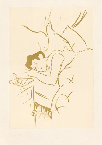 Sua boca (Ta bouche) de Henri de Toulouse Lautrec