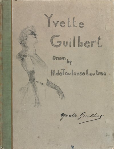 Yvette Guilbert-English Series, 1898. de Henri de Toulouse Lautrec