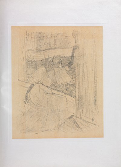 Série Yvette Guilbert-Inglês: Saudando o Público de Henri de Toulouse Lautrec