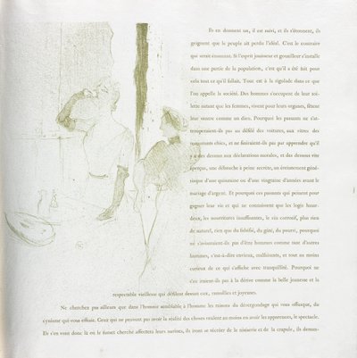 Yvette Guilbert-French Series: No. 14, 1894. de Henri de Toulouse Lautrec
