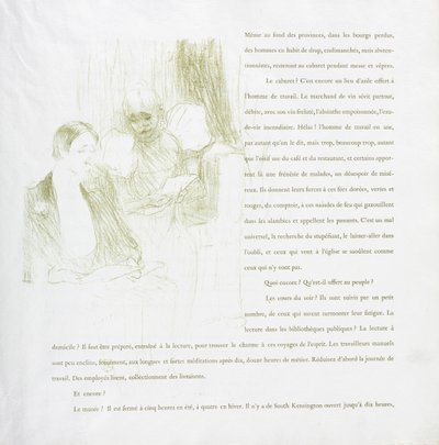 Yvette Guilbert-French Series: No. 8, 1894. de Henri de Toulouse Lautrec