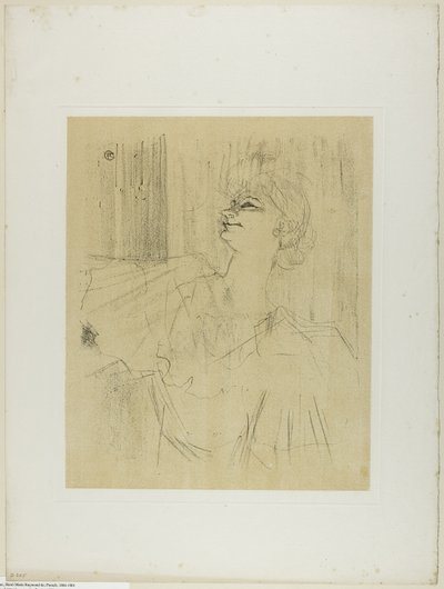 Yvette Guilbert—A Menilmontant de Bruant, de Yvette Guilbert de Henri de Toulouse-Lautrec