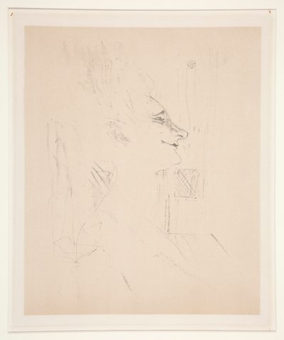 Yvette Guilbert, de Henri de Toulouse-Lautrec