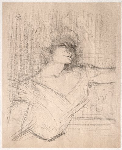 Yvette Guilbert: Na cola de Henri de Toulouse Lautrec