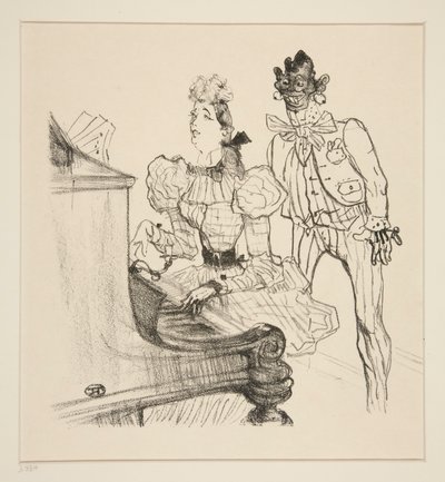 Zamboula-Polka de Henri de Toulouse Lautrec