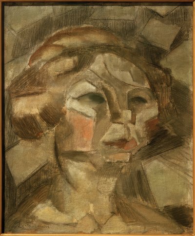 Estudo para o chefe da L&39;abondance de Henri Victor Gabriel Le Fauconnier