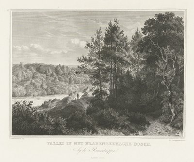 Vista de um vale no parque de Klarenbeek perto de Arnhem
Vale em Klarenbeek Bosch (título sobre o objecto)
Cenas dos arredores da cidade de Arnhem (título da série) de Henricus Wilhelmus Couwenberg