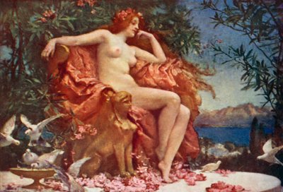 Vênus Entronizado de Henrietta Rae