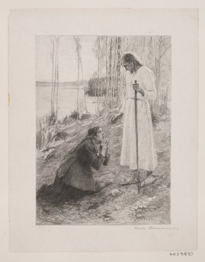 Cristo aparece a Maria Madalena de Henrik Bornemann