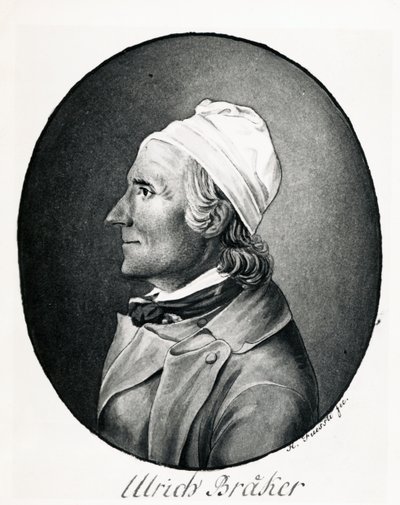 Retrato de Ulrich Braker (Nabis, Suíça de Johann Heinrich Füssli