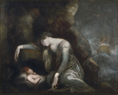 Danaë e Perseus em Serifos de Henry (1741 1825) Fuseli